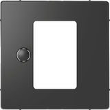 Płyta centralna, regulacja temperatury, antracytowy