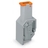 złączka bezpiecz. do transformatorów 4 mm2 pomarańczowa