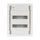 KLV-24HWS-SF Rozdzielnica modułowa do ścian z regipsu superpłaska 2x12 kl.II IP30 zawiera listwy N/P