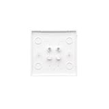 Simon 55 Klawisz pojedynczy z piktogramem /klucz/ do łączników/przycisków Biały mat