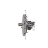 Simon 54 Gniazdo antenowe typu ''F'' + RJ45 kat.6 srebrny mat DASFRJ45.01/43 KONTAKT