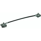 Linka łącząca dł. 400 mm, 16 mm2, Cu/PVC kolor czarny, z 2 zaciskami krawędziowymi 0,7-10 mm, NIRO