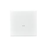 Klawisz łącznika bezprzewodowego dwukanałowego - kolor biały