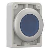 M30C-FDRL-B Przycisk podświetlany 30mm płaski bez samopowrotu niebieski 182954 EATON