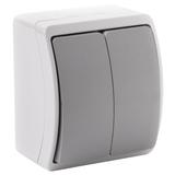 Łącznik świecznikowy n/t AQUATIC IP44 szary-grafit 10 szt. OR-OE-7101/GR/10 ORNO