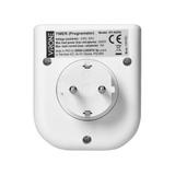 Elektroniczny programator czasowy z górnym wyświetlaczem LCD 230 VAC 3680W Schuko 16 punktów przeł D