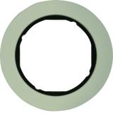 R.classic Ramka pojedyncza aluminium/czarny Berker 10112084 WLD9100AB HAGER