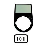 M22S-ST-X93 Tabliczki opisowe,ramki do przyc.podw.b. 216486 EATON