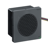Harmony XVS Edytowalne alarmy głosowe czarny montaż na szynie DIN 96mm NPN 12-24V DC XVSV9BBN Schneider
