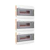 Rozdzielnica podtynkowa SRp-3x12 (N+PE) 2.7 OPATÓWEK