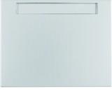 BERKER K.5 Klawisz z pole opisowe do łącznika 1-klaw. aluminium 14267003 HAGER