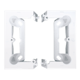 Simon 54 Premium Puszka natynkowa pojedyncza składana do ramek Simon 54 PREMIUM. Głębokość 40mm biał