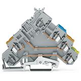 złączka do elementów wykonawczych z PE 2,5 mm2 do wtyków bezpiecznik.