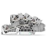 TOPJOBS złączka piętrowa 2,5 mm2 L/L szara