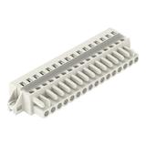 Gniazdo MCS‑MIDI Classic 16‑biegunowe jasnoszare raster 5mm 721‑116/027‑000 /10szt./ WAGO
