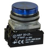 Lampka NEF30LDB 24V-230V niebieska W0-LDU1-NEF30LDB N PROMET
