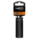 Nasadka udarowa 1/2" długa, 21 x 78mm , Cr-Mo