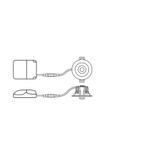 Oprawa SPOT ADJ P 8W 927 PS DIM IP20 WT