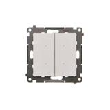 Simon 55 WMDL-TEW2-114 Łącznik elektroniczny podwójny z funcją przycisku lub łącznika czasowego, 2x1 TEW2.01/114 KONTAKT