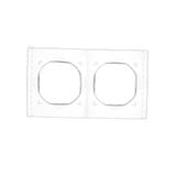 Simon 54 PREMIUM uszczelka do ramki podwó