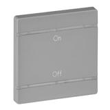 Mh:Klawisz On-Off 2M Alu 755172 LEGRAND
