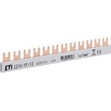 Szyna łączeniowa widełkowa 1P 63A 10mm2 (12 mod.) IZ10/1F/12 002921143 ETI