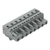 MCS-MIDI Classic gniazdo 8-bieg. szare raster 7,5 mm /25szt./ WAGO