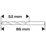 Wiertło do drewna spiralne, 5 x 85 mm