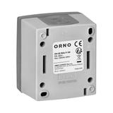 Przycisk dzwonek z podświetleniem AQUATIC PRO IP55, 10A, 230V AC, Szaro-Grafitowy OR-OE-7404/P/GR ORNO