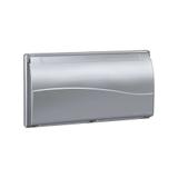 Simon Connect Ramka 4-modułowa do puszki SBM450 z pokrywą 8x K45 aluminium SBMT402/8 KONTAKT
