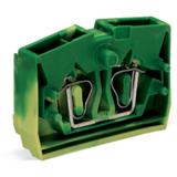 złączka wewnętrzna 2-przew. 2,5 mm2 żółto-zielona