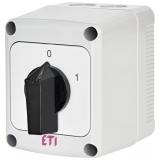 Przełącznik 0-1 3P w obudowie CS 25 10 PN 004773165 ETI
