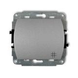 TREND Mechanizm łącznika krzyżowego podświetlanego srebrny metalik