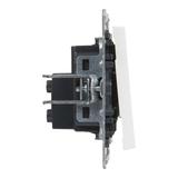 SUNO - Łącznik krzyżowy - 10 AX - 250 V~ - zaciski śrubowe, Biały, Legrand