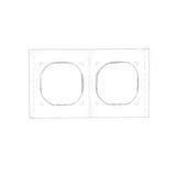 Simon 54 PREMIUM uszczelka do ramki podwó