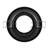 SUTRI RM ramka dekoracyjna oprawy punktowej MR16/GU10 max 50W okrągła regulowana czarna AD-OD-6176/B