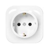 Gniazdo pojedyncze natynkowe ToDo 2P+Z Schuko IP20 biały OR-OE-7205(GS)/W ORNO