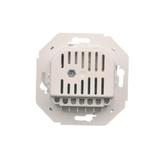 Simon 54 Regulator temperatury z czujnikiem wewnętrznym 16(2) A 230V. Montaż na wkręty srebrny mat