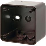 Integro Puszka natynkowa 1-krotna płaska, biały, połysk