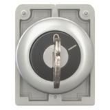 M30C-FWS-MS3 Przełącznik kluczykowy 30mm 2 położeniowy z samopowrotem zamek MS3 187074 EATON