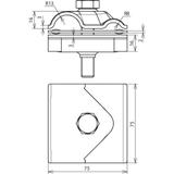 Zacisk Maxi MV 8-16/15-25 mm, stal nieocynk.