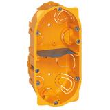 BATIBOX PUSZKA PODWÓJNA PRZELOTOWA DO KARTON-GIPSU 40 MM, Legrand