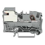 TOPJOBS złączka 1-przewodowa 6 mm2 do przewodu wyrównawczego szara