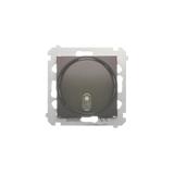 Simon 54 Dzwonek elektroniczny 230V brąz mat