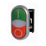 M22-DDLM-WS-X1/X0 Przycisk podwójny z samopowrotem i z możliwością podświetlenia 284832 EATON