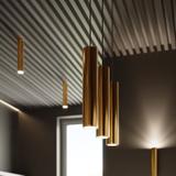 Sollux Lampa Wisząca LAGOS 3 złoty połysk SL.1201