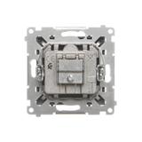 Simon 55 Gniazdo antenowe R-TV końcowe separowane 1x Wejście: 5÷862 MHz Grafitowy mat