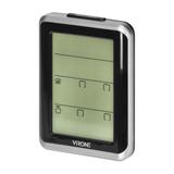 Bezprzewodowa stacja pogodowa z pomiarem temperatury i wilgotności zewnętrznej i wewnętrznej zegar W