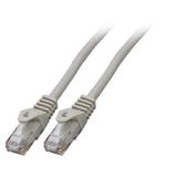 Patchcord RJ45 U/UTP kat. 6 LSZH CCA szary 3m