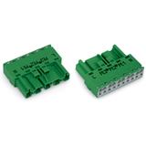 WINSTA wtyk 5-torowy zielony kodowanie Q